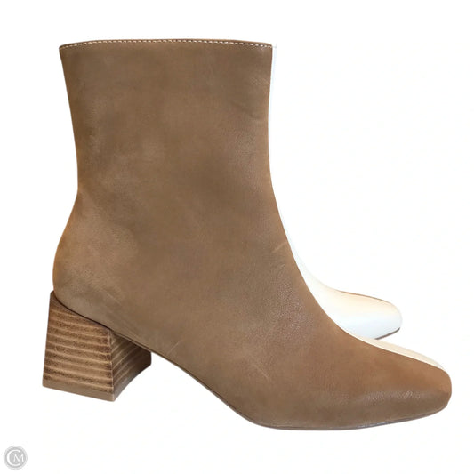 Boots Ankle Heels By Oasis Society In Tan, Size: 6