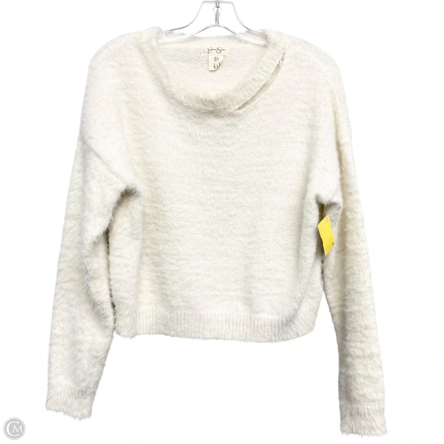 Sweater By Jessica Simpson In Ivory, Size: S