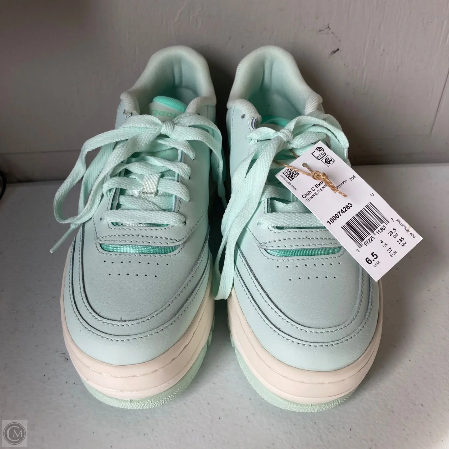 Shoes Sneakers Platform By Reebok In Green, Size: 6.5