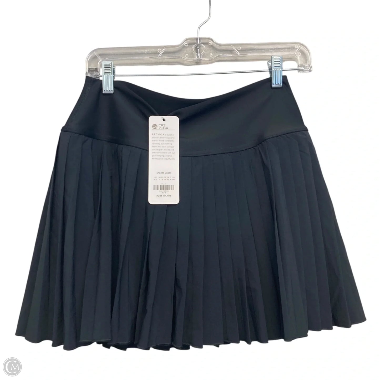 Athletic Skort By Crz Yoga In Black, Size: Xl