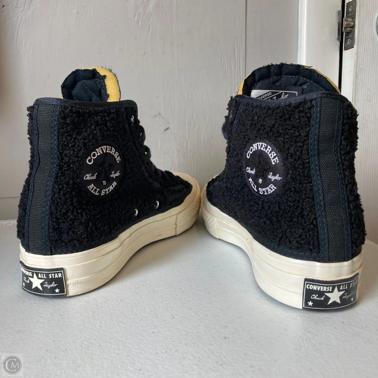 Shoes Athletic By Converse In Black, Size: 8