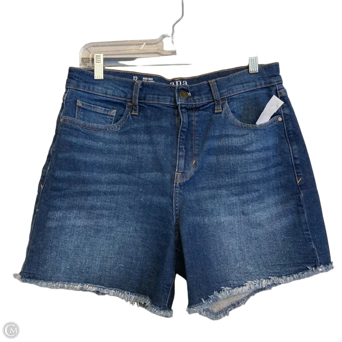 Shorts By Ana In Blue Denim, Size: 12