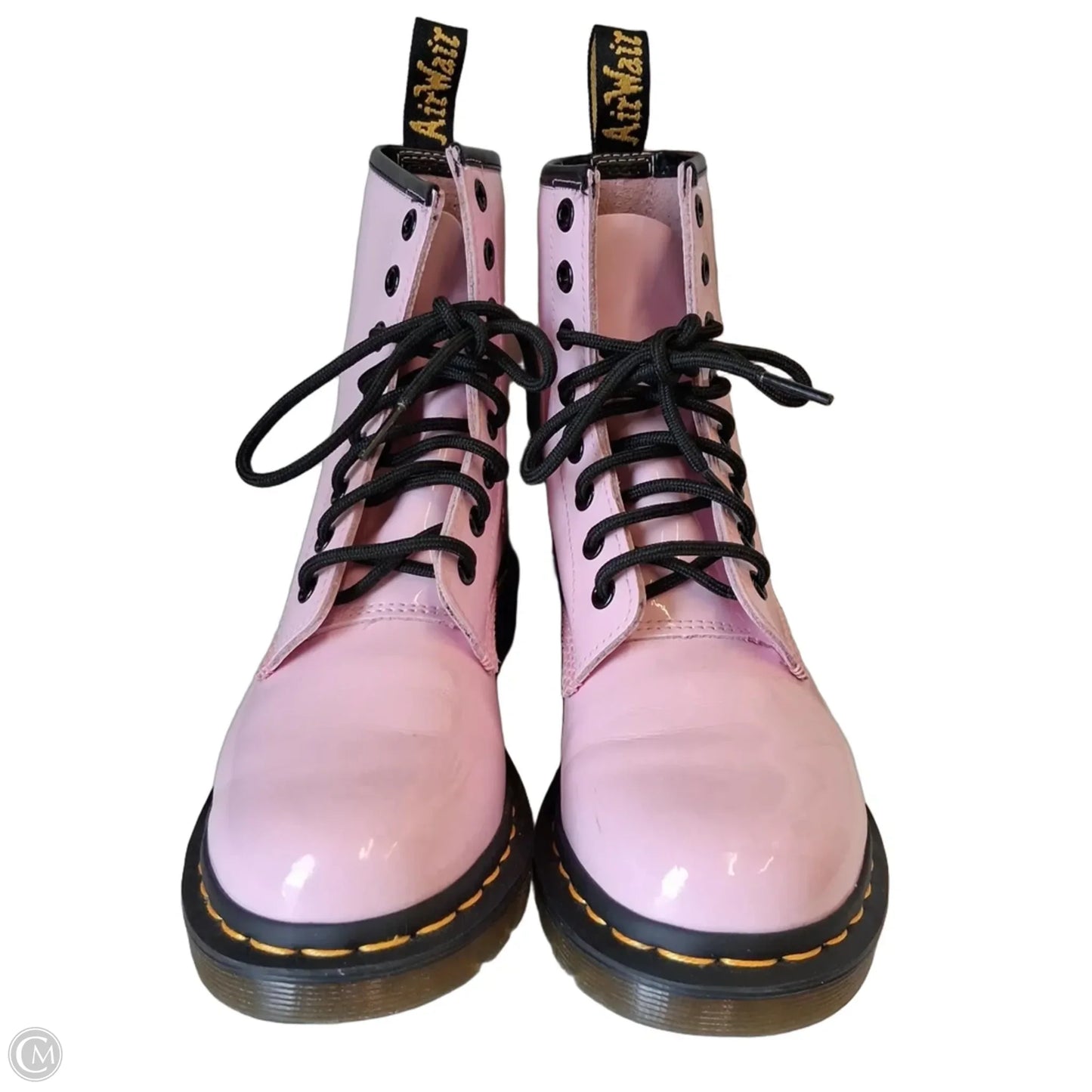 Boots Ankle Flats By Dr Martens In Pink, Size: 7