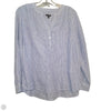 Top Long Sleeve By Talbots In Striped Pattern, Size: Lp