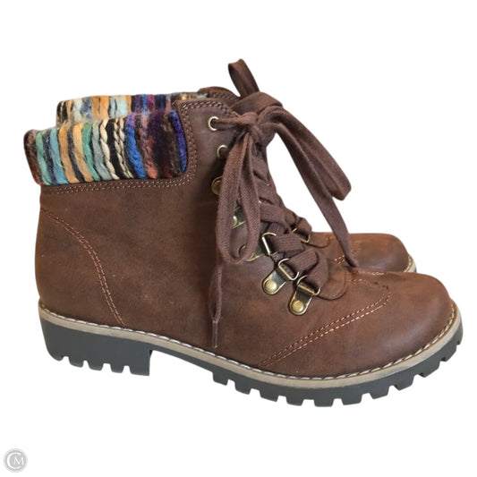 Boots Hiking By White Mountain In Brown, Size: 7.5