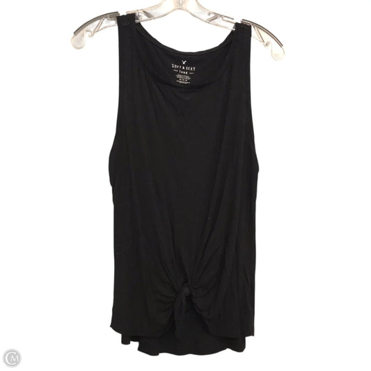 Top Sleeveless Basic By American Eagle In Black, Size: M