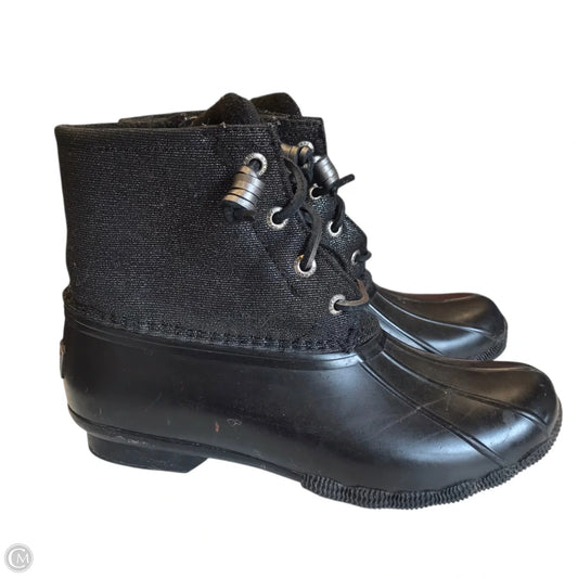 Boots Snow By Sperry In Black, Size: 6