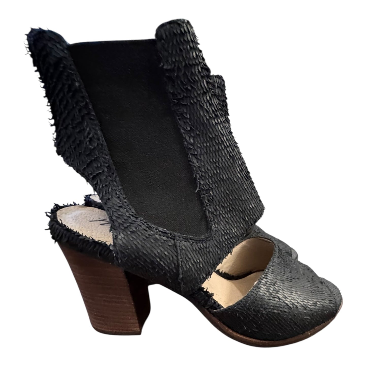 Sandals Heels Block By Matisse In Navy, Size:9.5