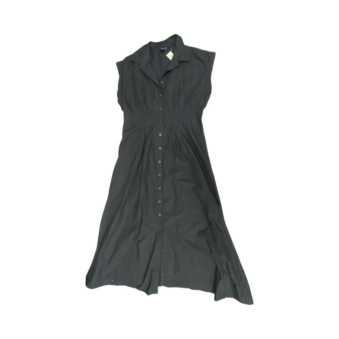 Dress Casual Maxi By Gap In Black, Size:M