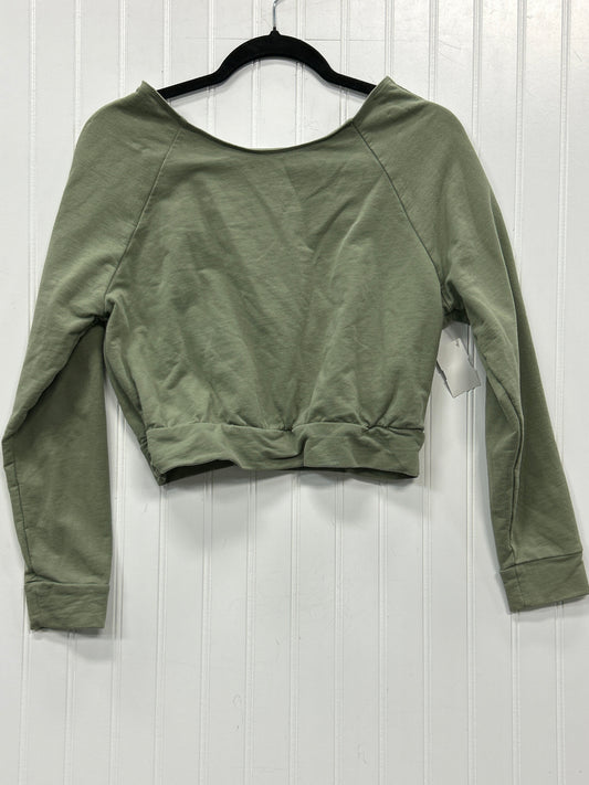 Athletic Top Ls Crewneck By Victorias Secret In Green, Size:S