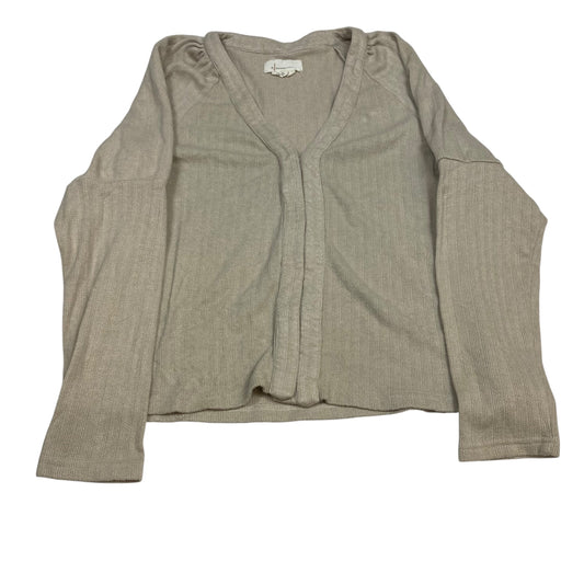 Top Ls By Anthropologie In Tan, Size:Xl
