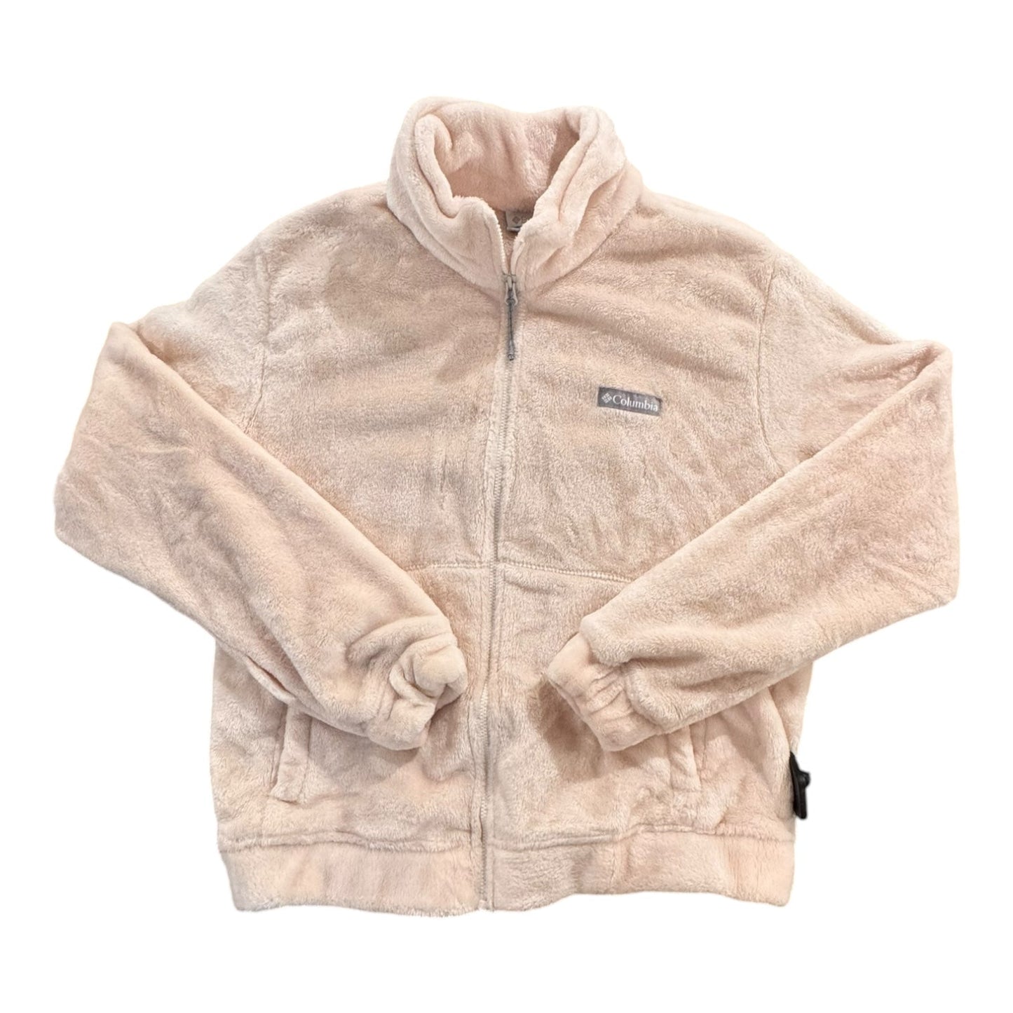 Jacket Fleece By Columbia In Cream, Size:M