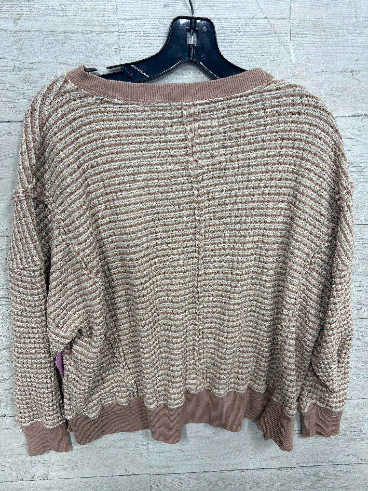 Top Ls By American Eagle In Cream, Size:Xs