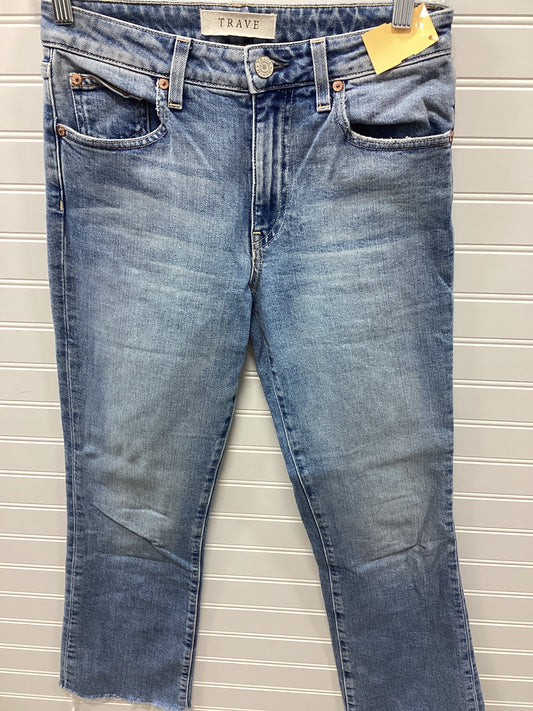 Jeans Cropped By Cmb In Blue Denim, Size:2