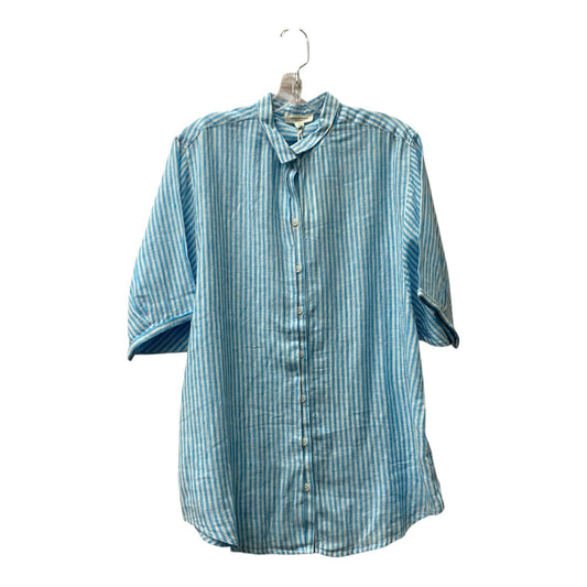 Top Ss By Beachlunchlounge In Blue, Size:M