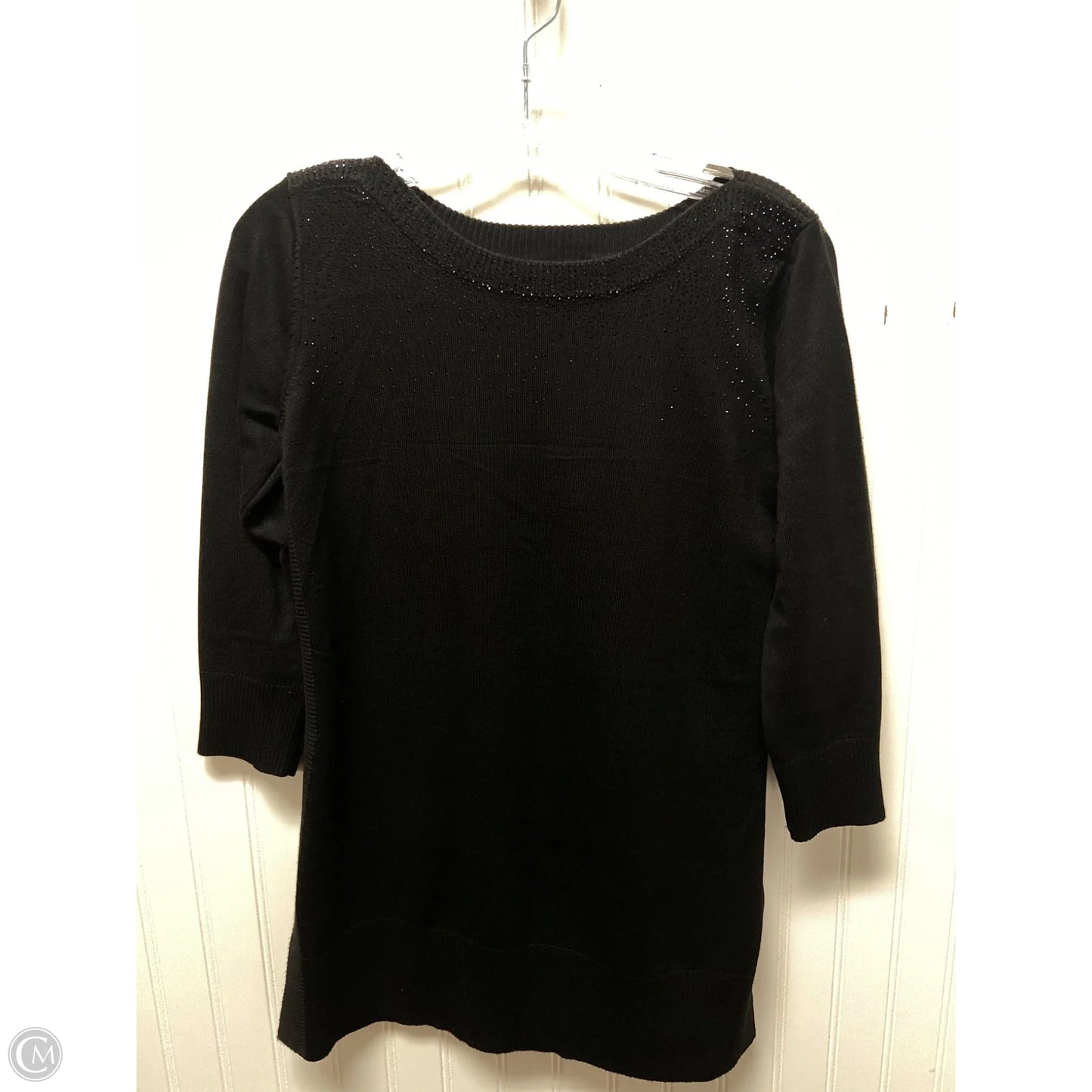 Sweater By Cable And Gauge In Black, Size: S