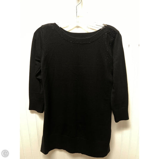 Sweater By Cable And Gauge In Black, Size: S