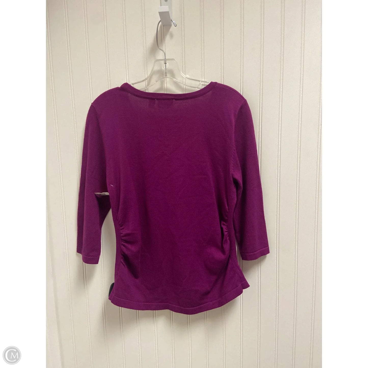 Sweater By Kim Rogers In Purple, Size: Lp