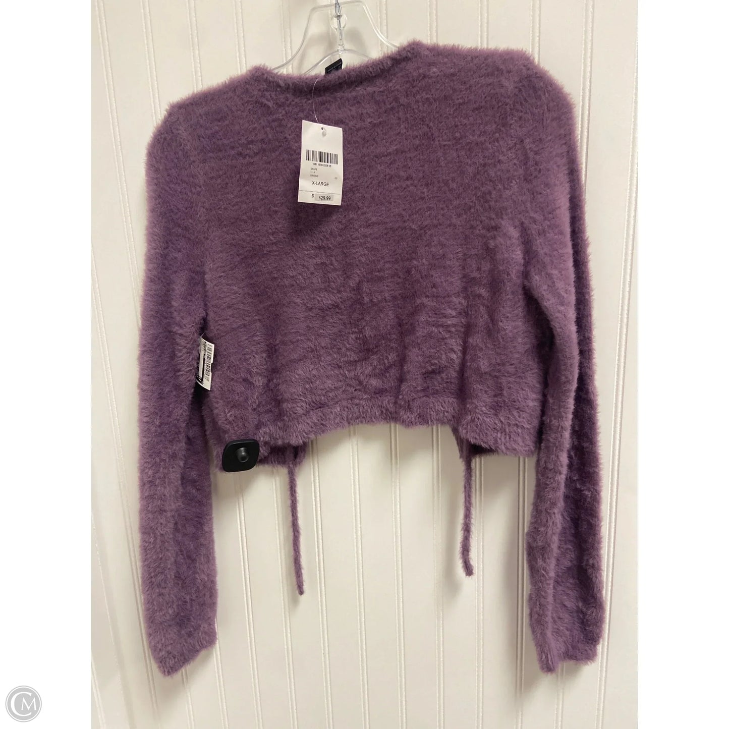 Sweater By Forever 21 In Purple, Size: Xl