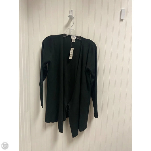 Sweater Cardigan By Eileen Fisher In Black, Size: M