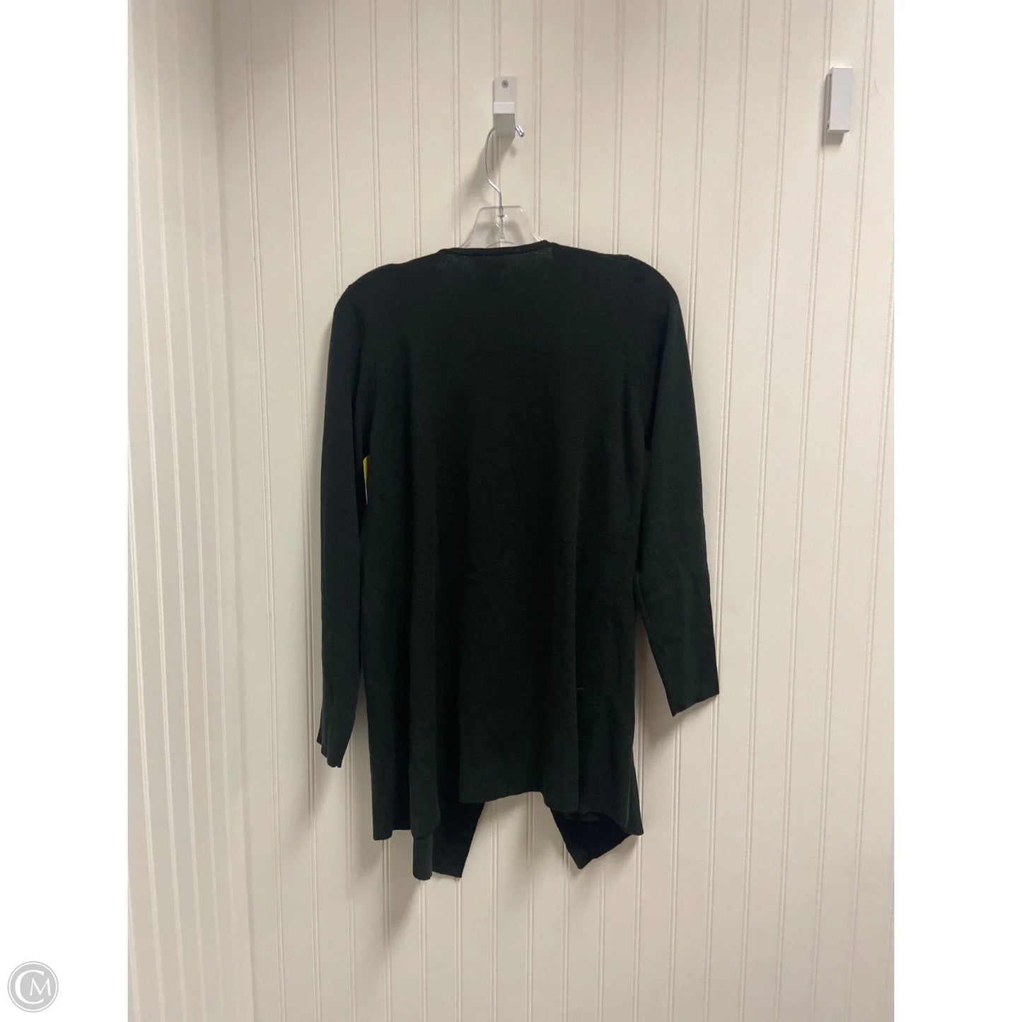 Sweater Cardigan By Eileen Fisher In Black, Size: M