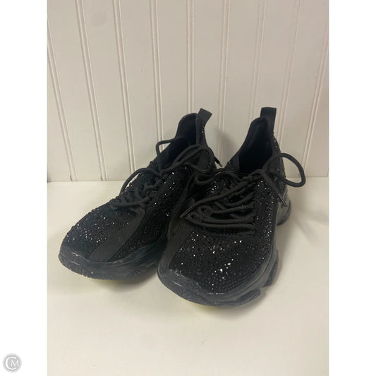 Shoes Athletic By Steve Madden In Black, Size: 9