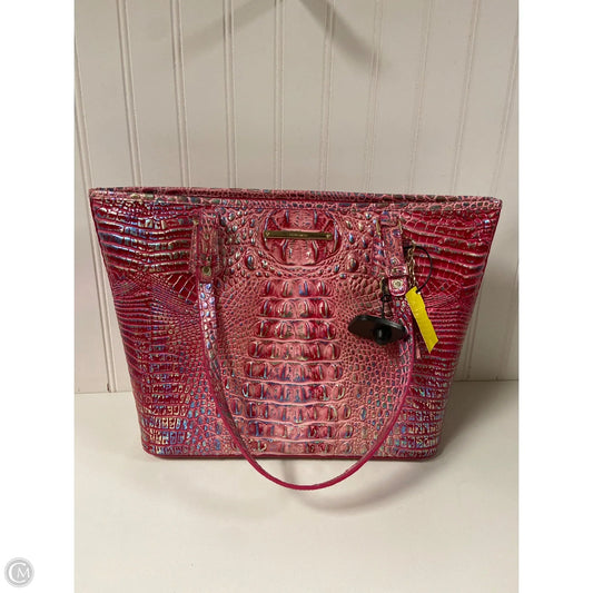 Handbag Designer By Brahmin, Size: Large