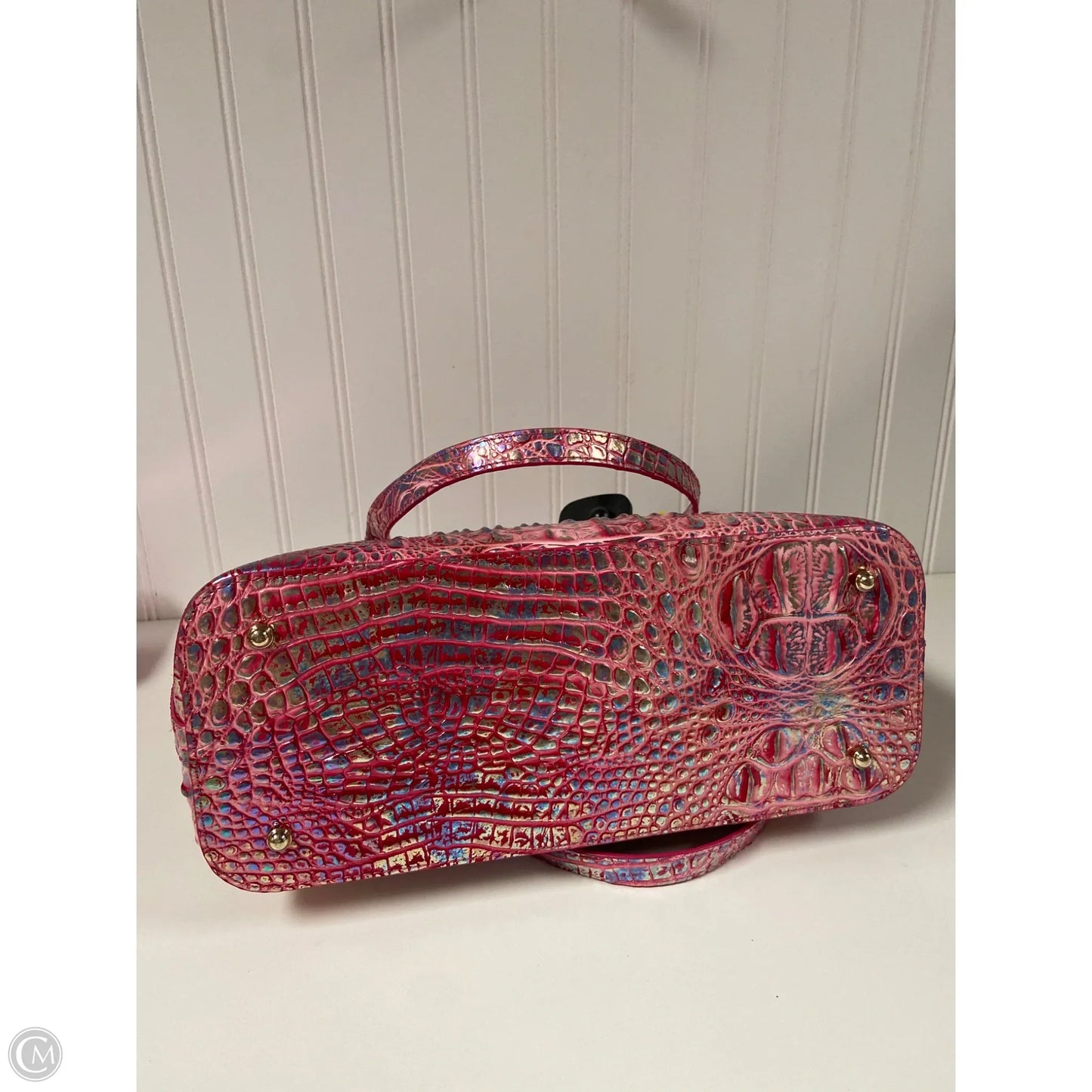 Handbag Designer By Brahmin, Size: Large