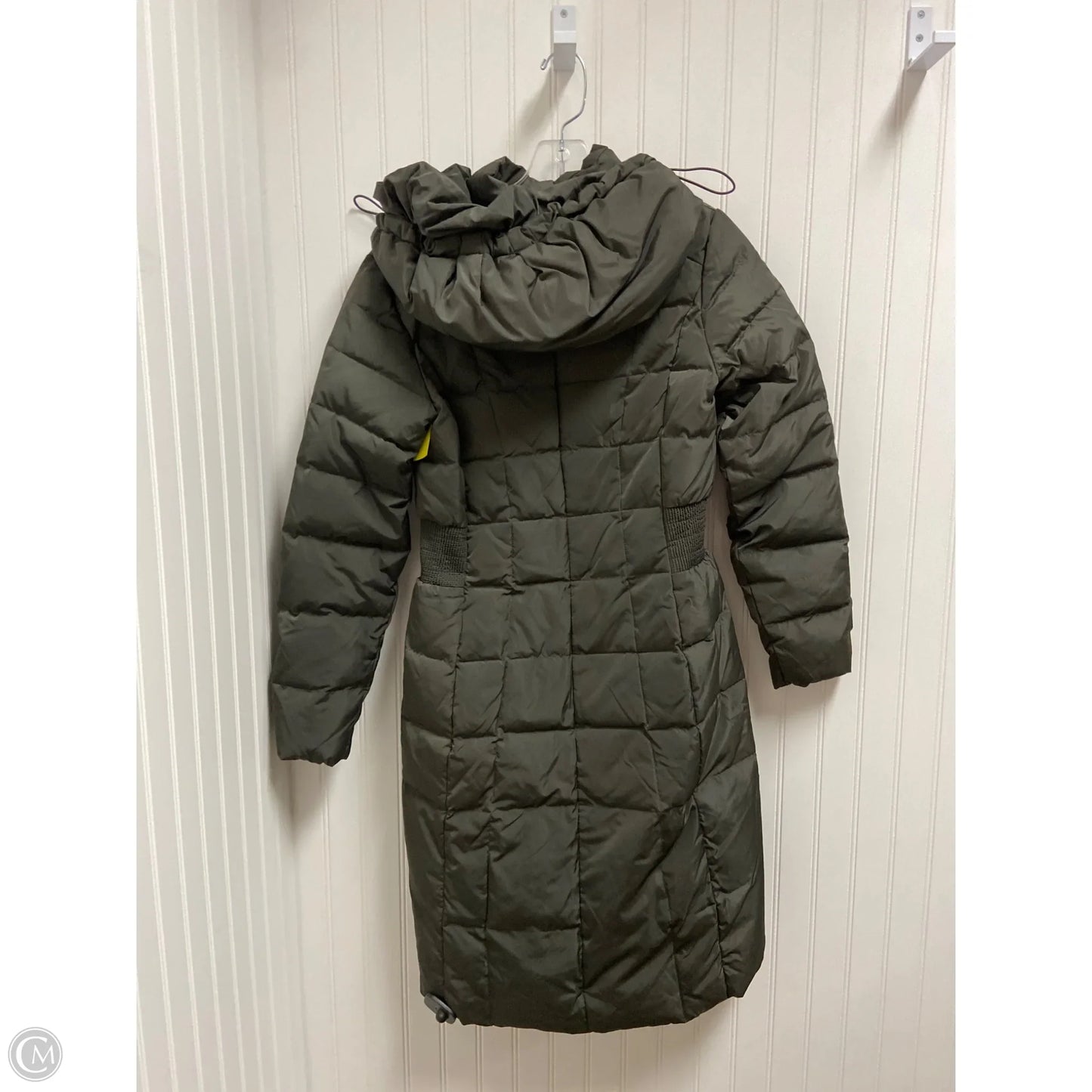 Coat Puffer & Quilted By Cole-haan In Green, Size: Xs