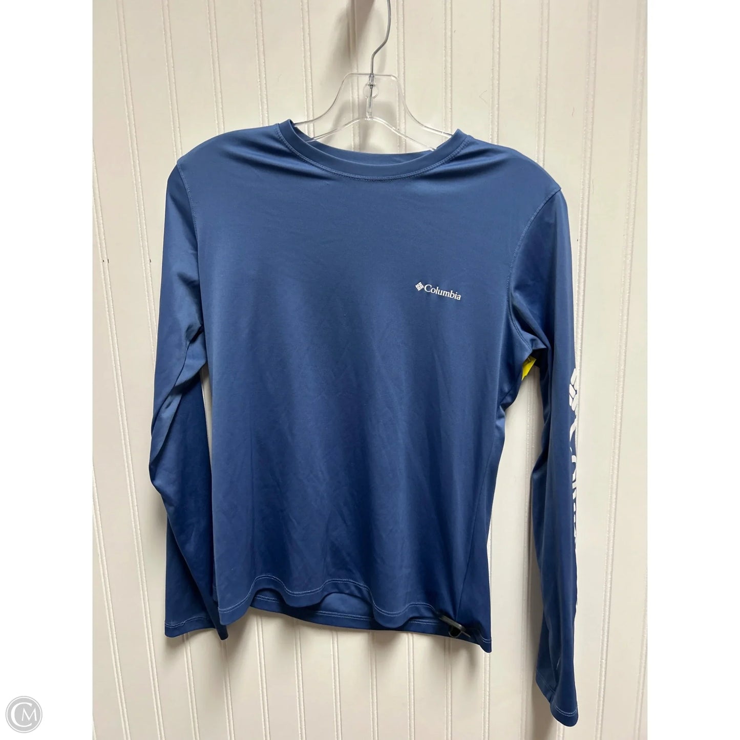 Top Long Sleeve By Columbia In Blue, Size: S