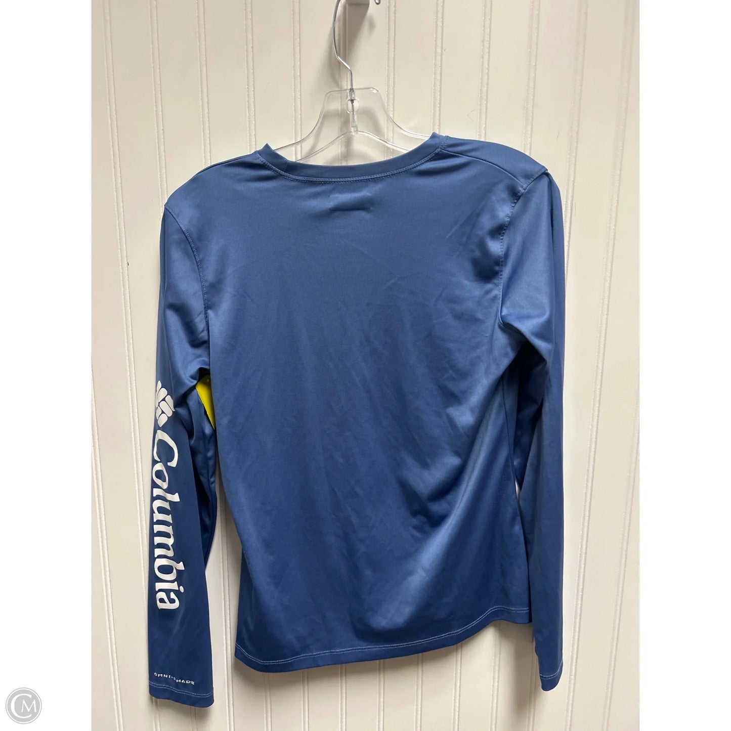 Top Long Sleeve By Columbia In Blue, Size: S
