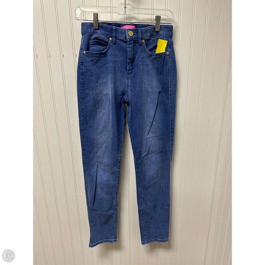 Jeans Designer By Lilly Pulitzer In Blue Denim, Size: 4