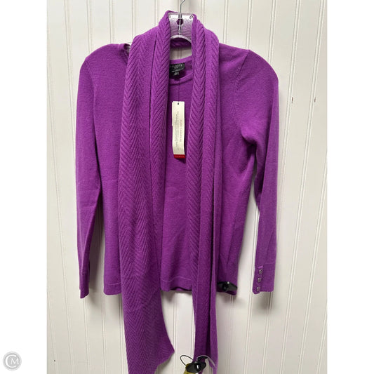 Sweater By Talbots In Purple, Size: Sp