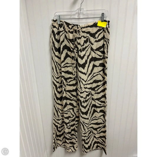 Pants Chinos & Khakis By Zara In Animal Print, Size: 8