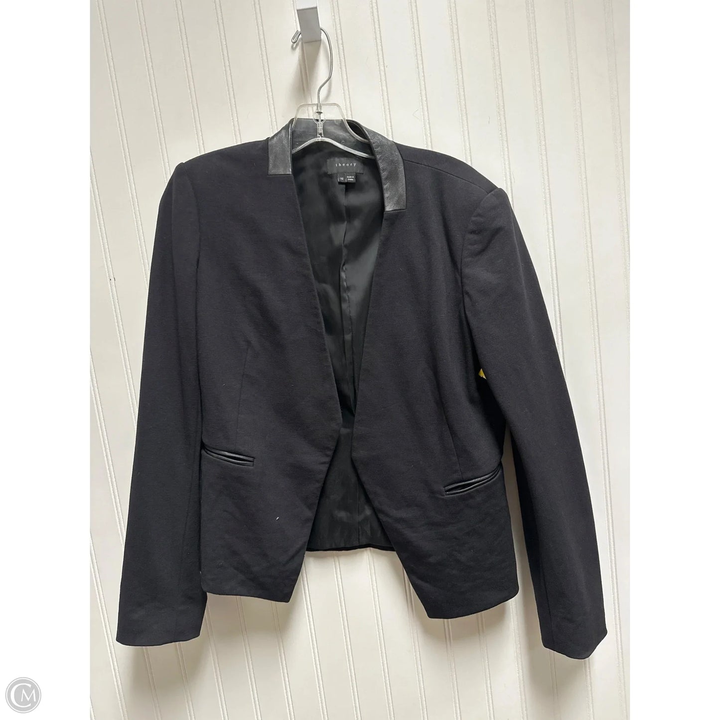 Blazer By Theory In Black, Size: L