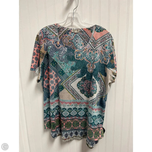 Top Short Sleeve By One World In Multi-colored, Size: 2x