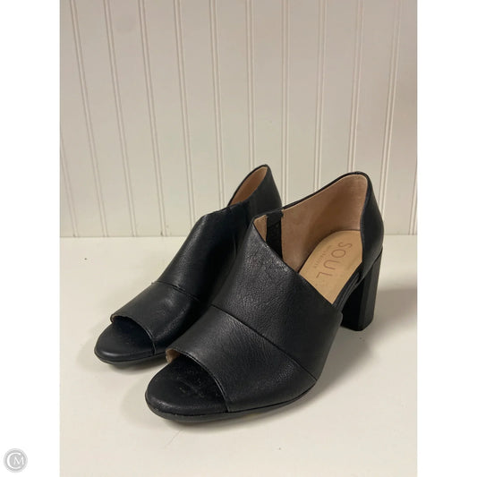 Sandals Heels Block By Naturalizer In Black, Size: 7
