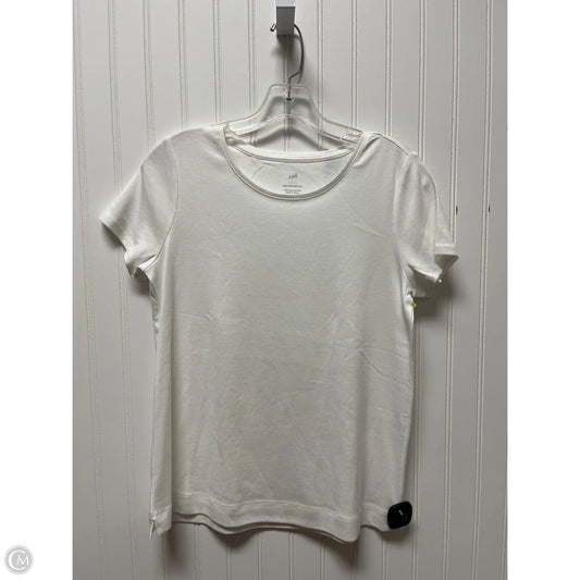 Top Sleeveless Basic By J. Jill In White, Size: S