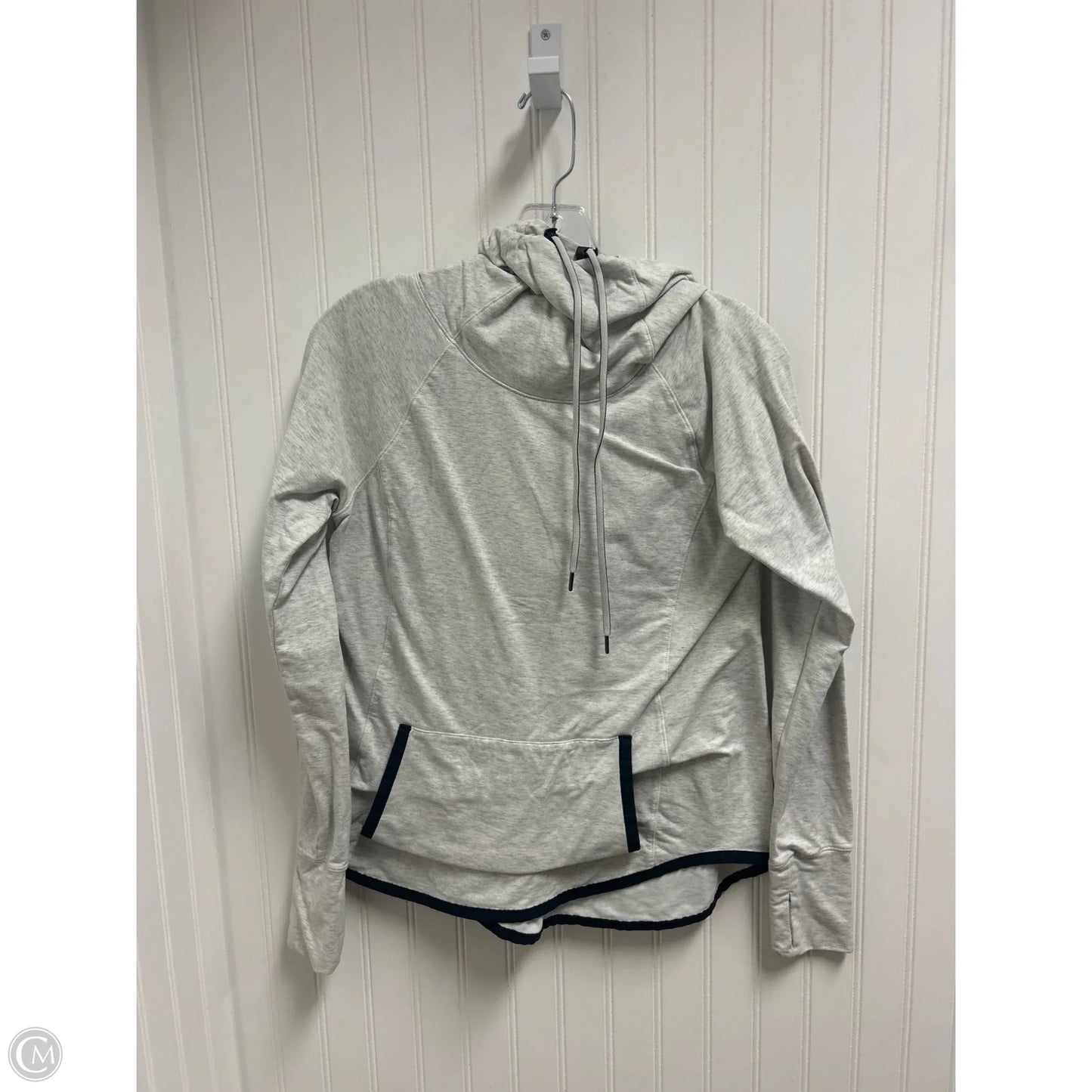 Athletic Jacket By Athleta In Grey, Size: S
