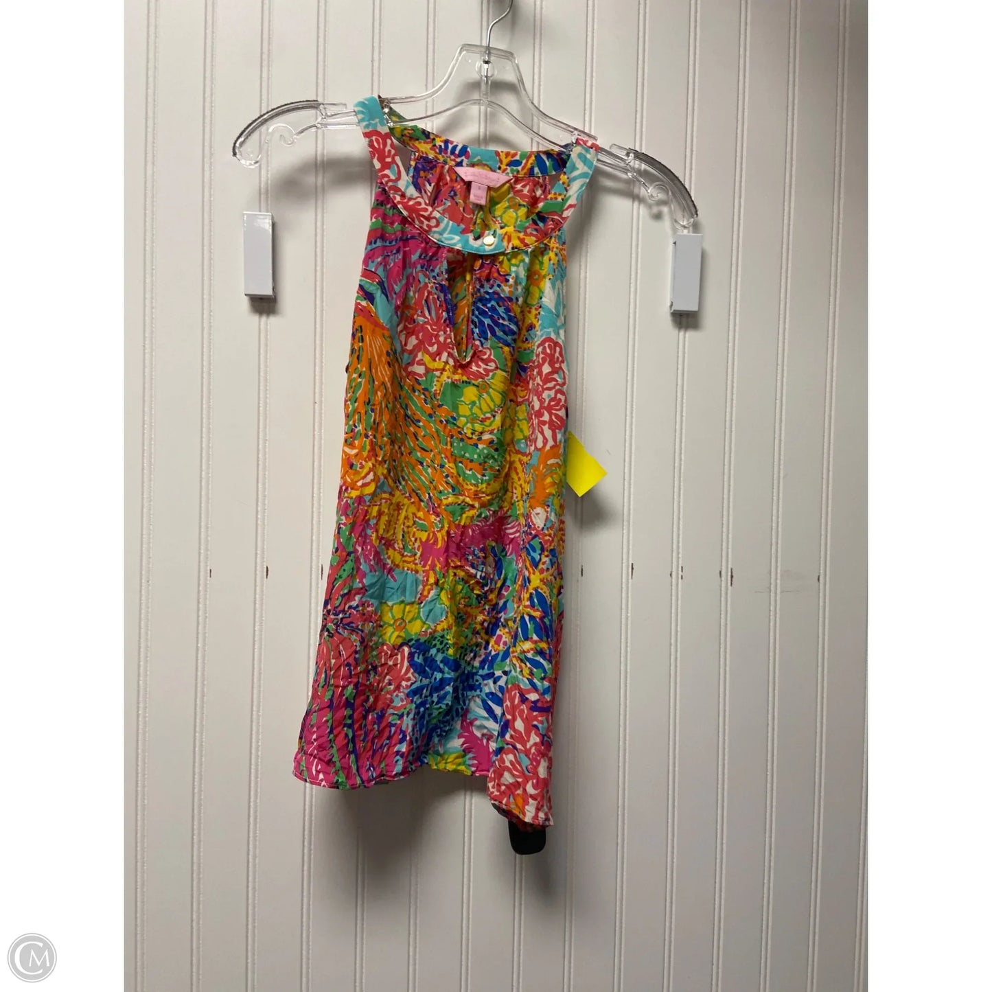 Top Sleeveless Designer By Lilly Pulitzer In Multi-colored, Size: S