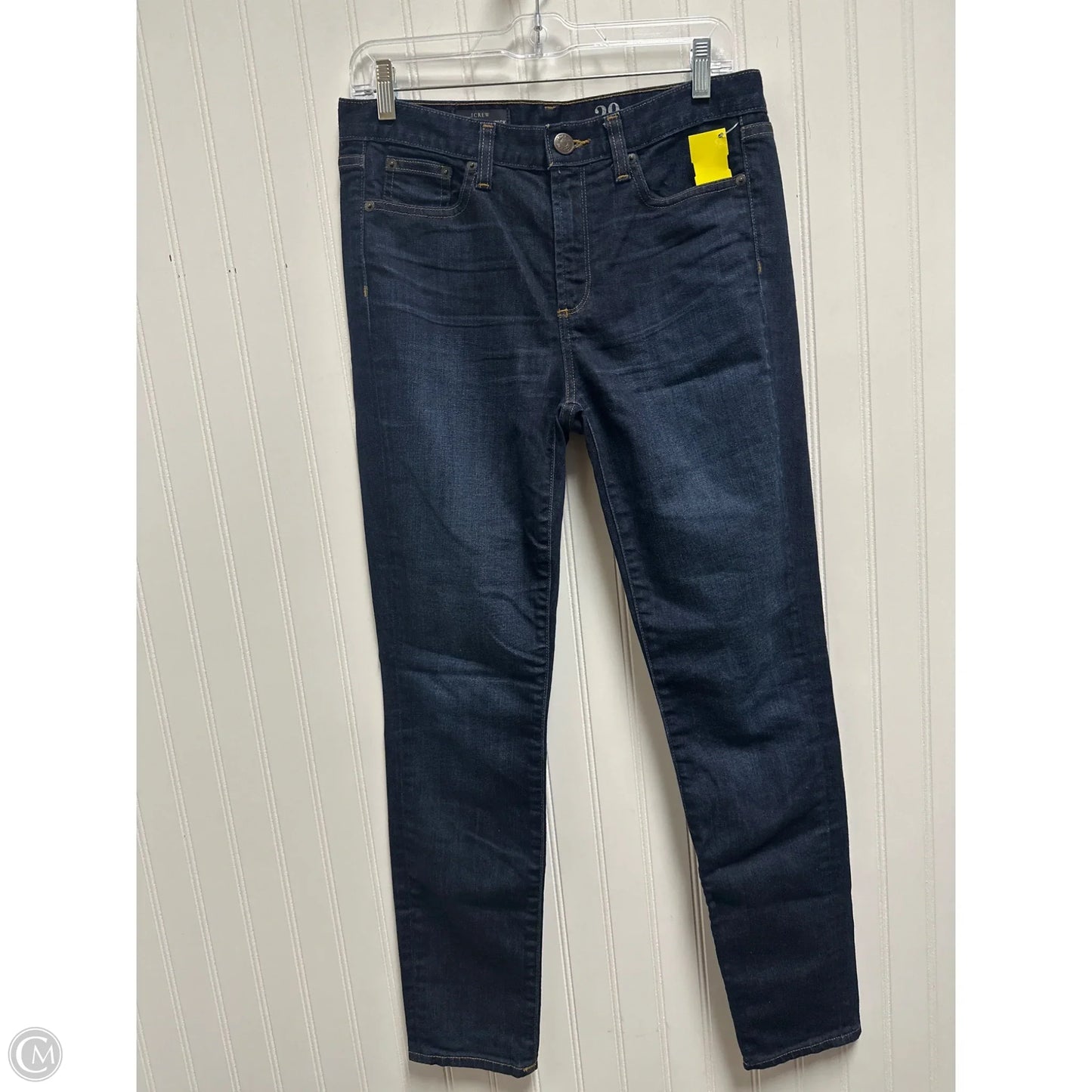 Jeans Skinny By J. Crew In Blue Denim, Size: 8