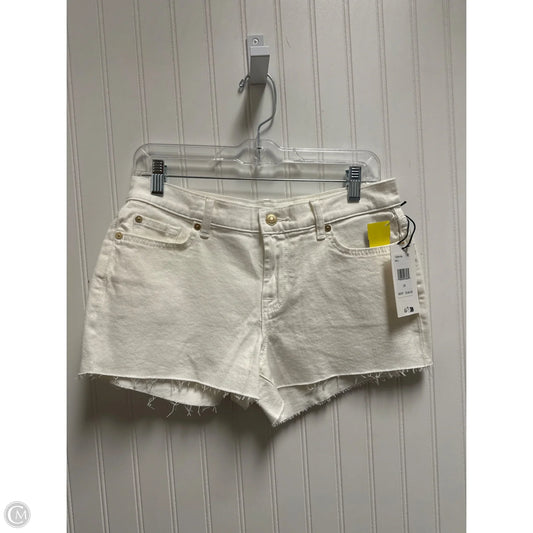 Shorts By 7 For All Mankind In White, Size: 6