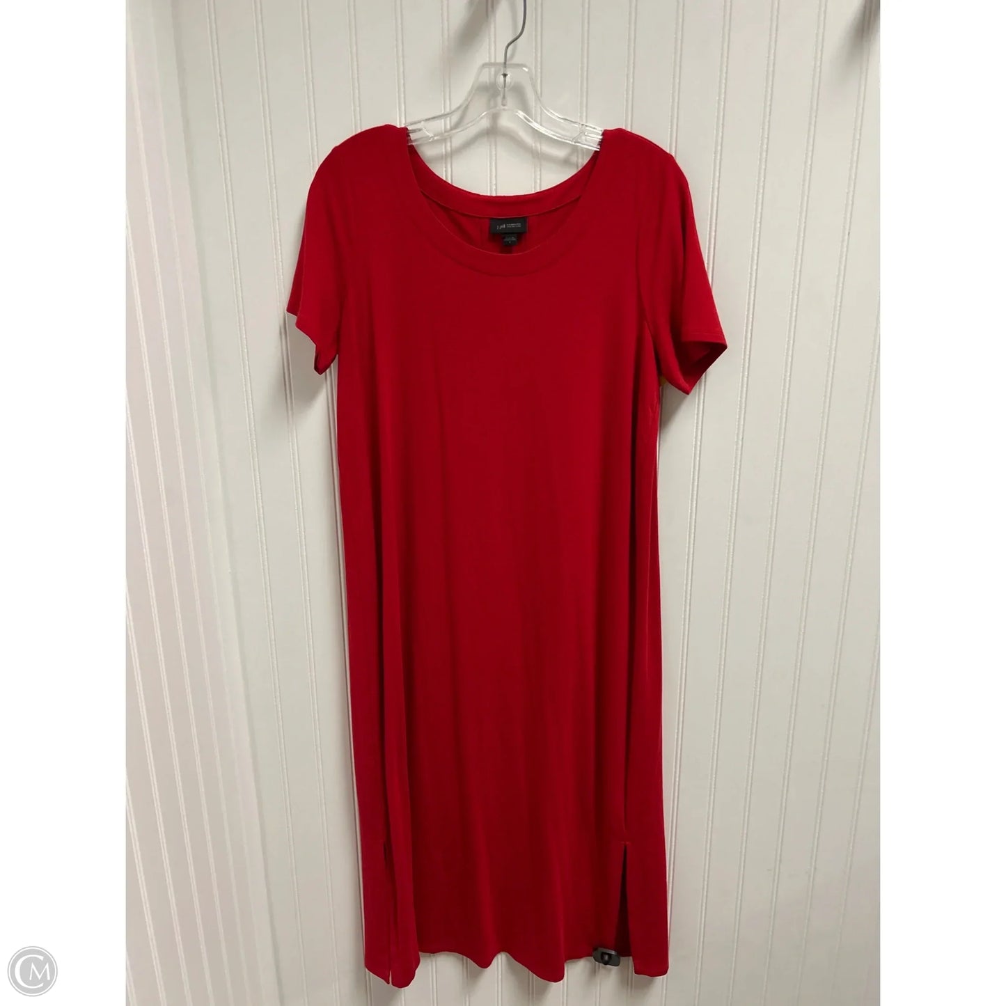 Dress Casual Maxi By J. Jill In Red, Size: S