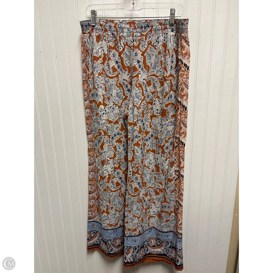 Pants Wide Leg By Cmc In Orange, Size: M