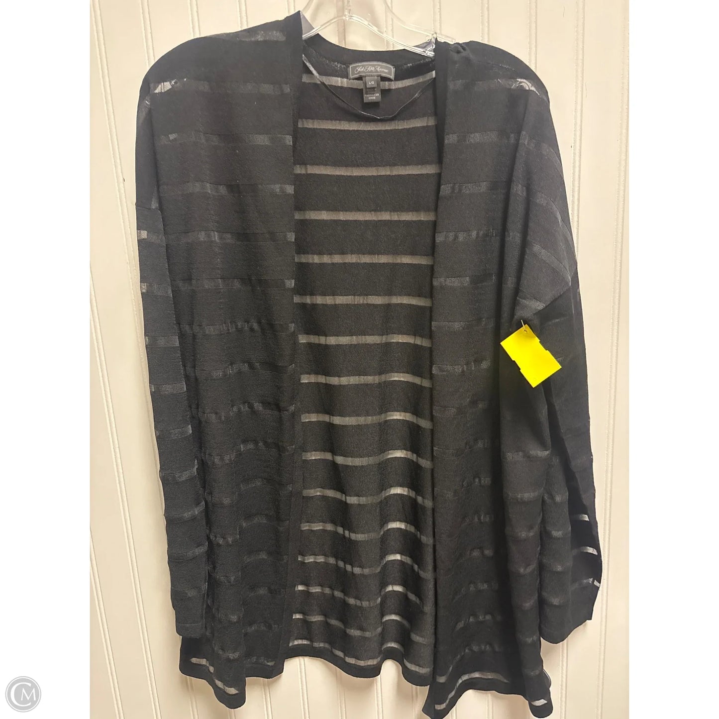 Cardigan By Saks Fifth Avenue In Black, Size: L