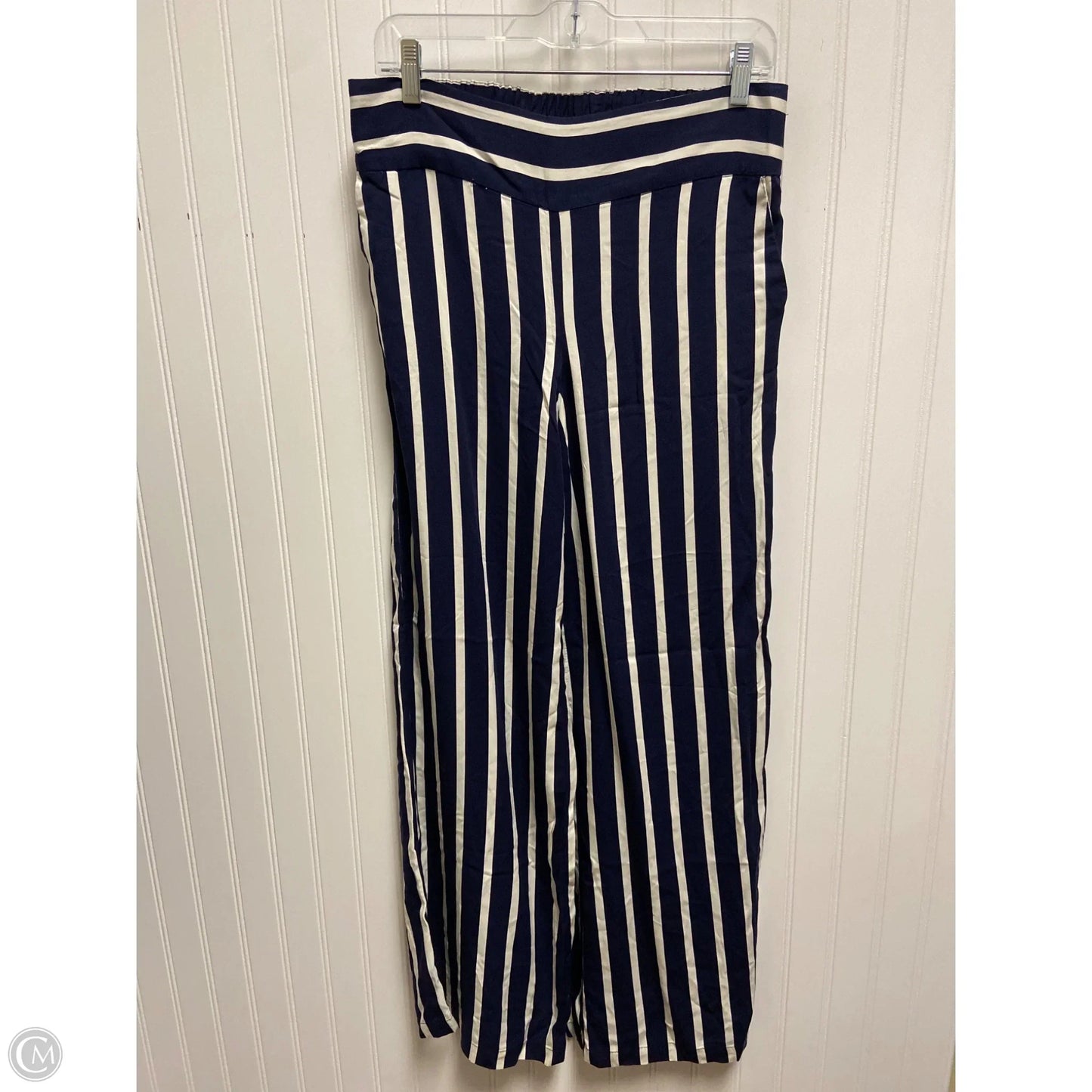 Pants Lounge By Adrienne Vittadini In Blue & White, Size: 6