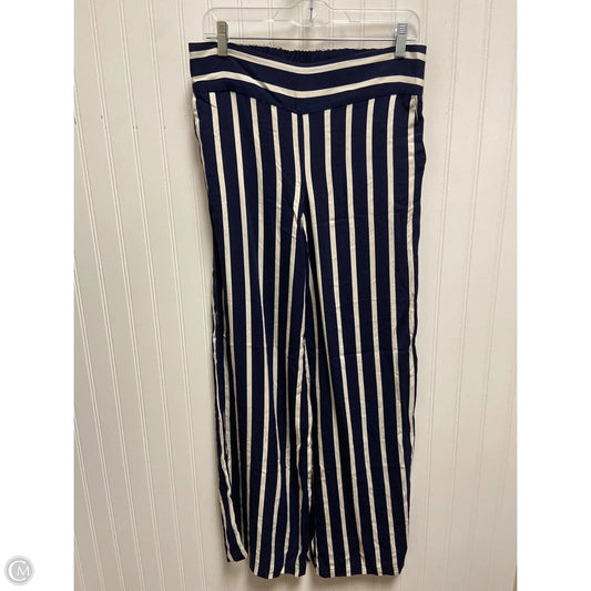 Pants Lounge By Adrienne Vittadini In Blue & White, Size: 6