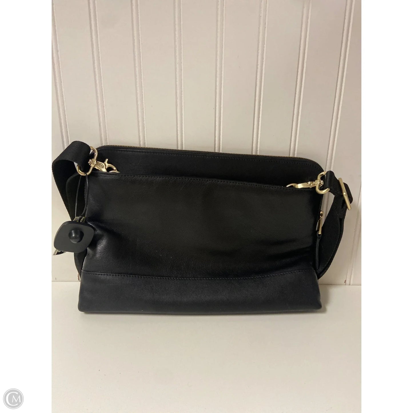 Handbag Leather By Cmc, Size: Medium