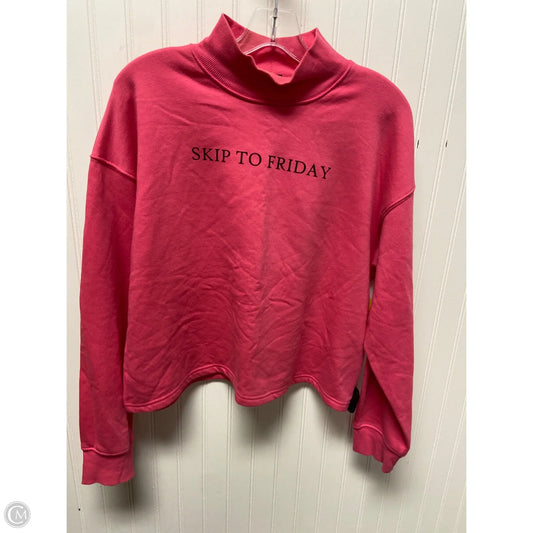 Sweater By Zara In Pink, Size: L
