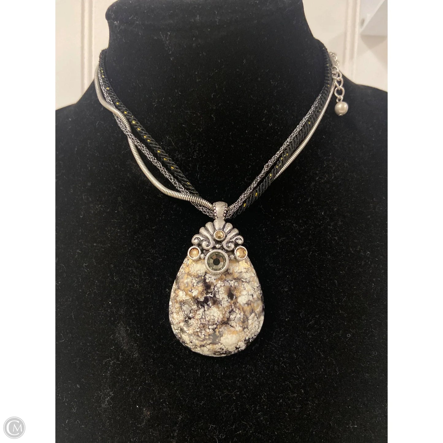 Necklace Pendant By Chicos, Size: 1